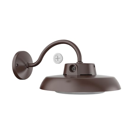 Afx Gilbert 10-in. LED Outdoor Sconce - Bronze GILW1210LAJENBZ
